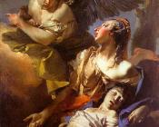 The Angel Succouring Hagar - 乔瓦尼·巴蒂斯塔·提埃波罗